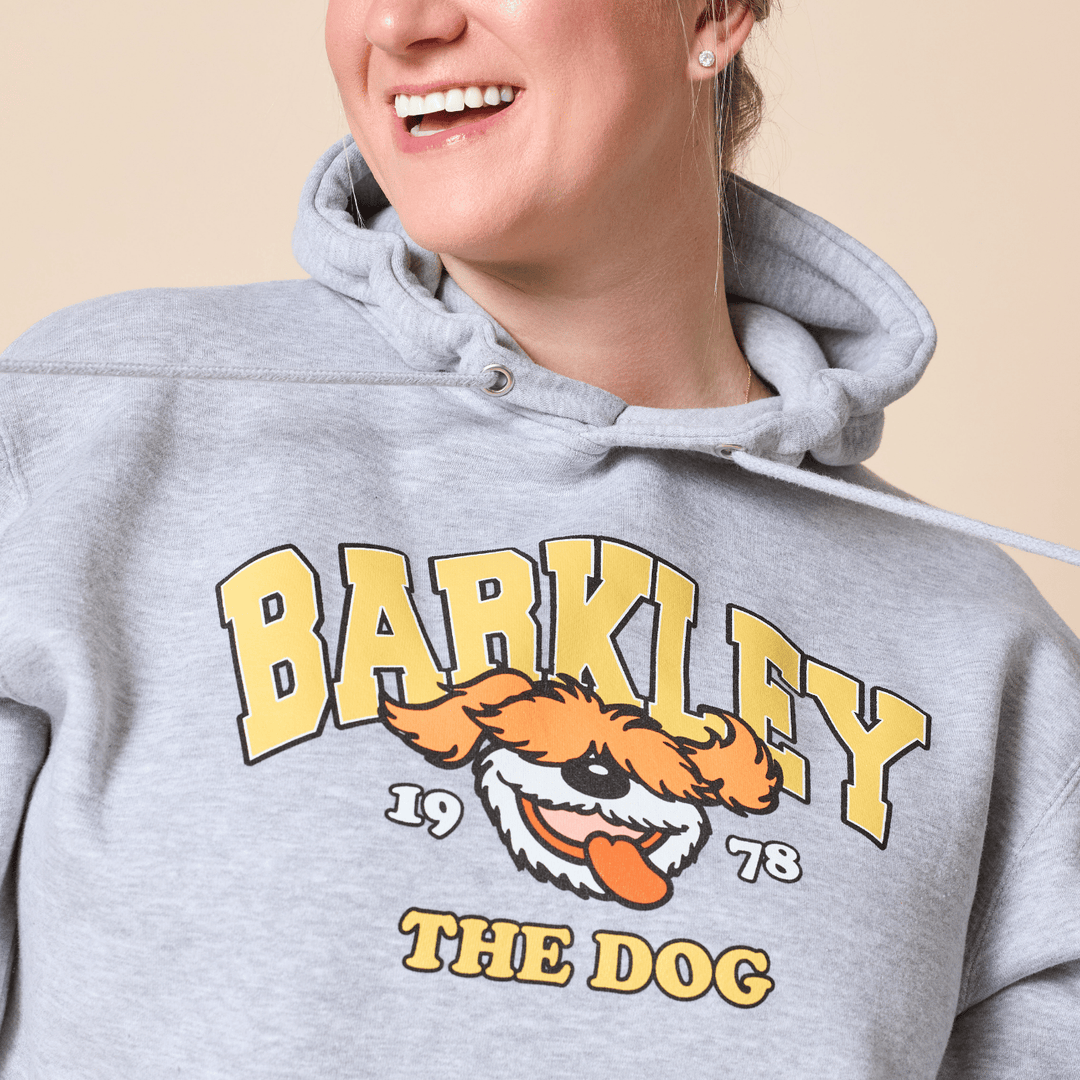 Sesame Street Barkley Hoodie - Heather Grey