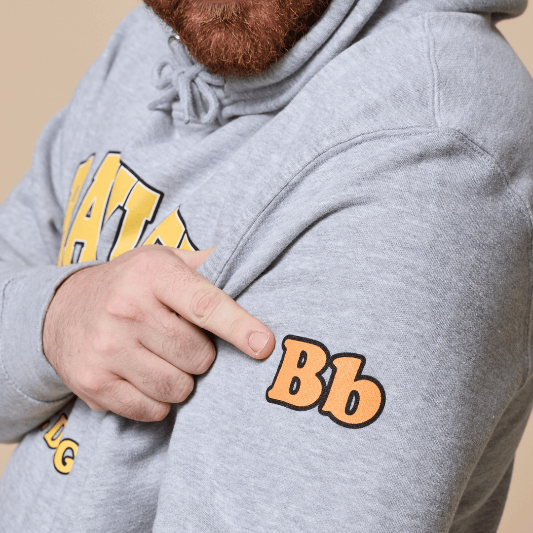 Sesame Street Barkley Hoodie - Heather Grey