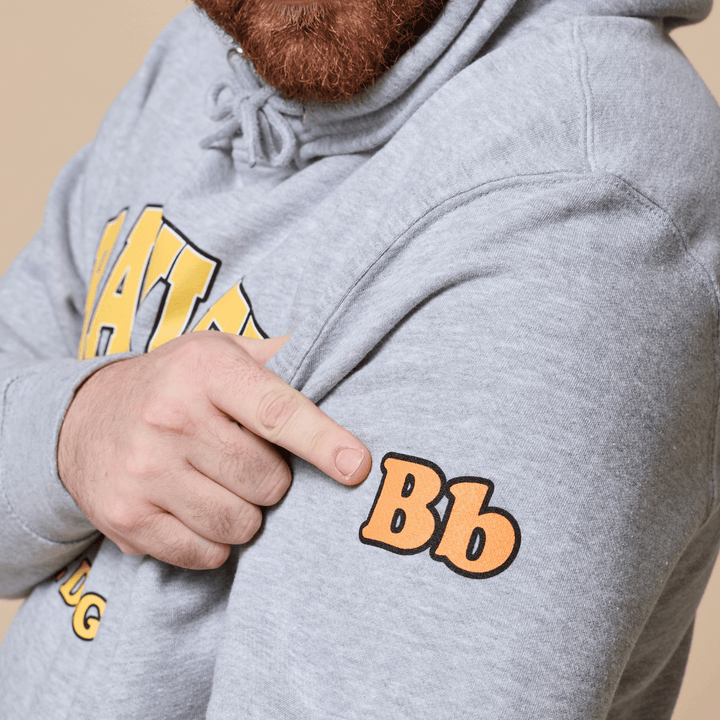 Sesame Street Barkley Hoodie - Heather Grey