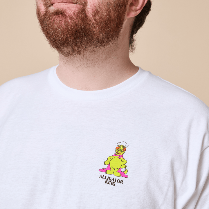 Sesame Street Alligator King T-Shirt - White