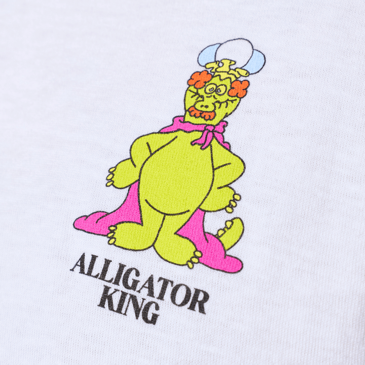 Sesame Street Alligator King T-Shirt - White