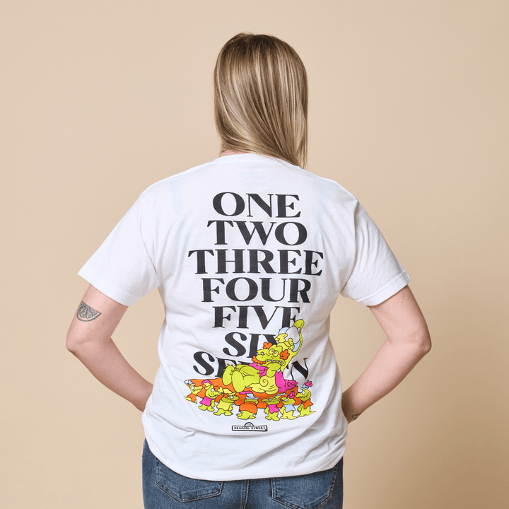 Sesame Street Alligator King T-Shirt - White