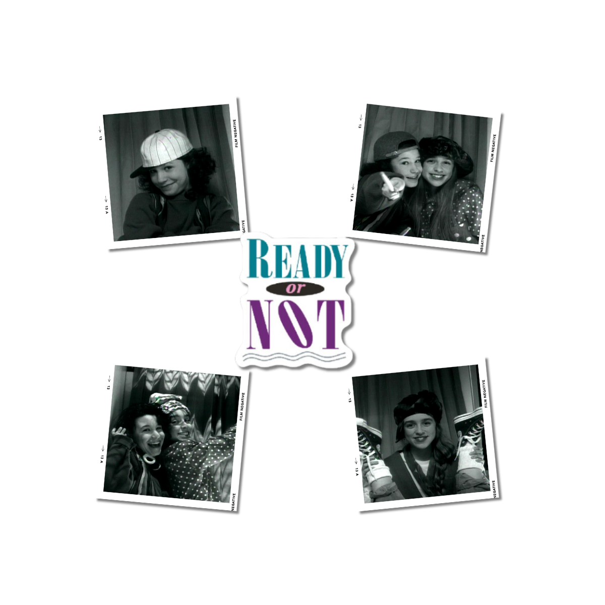 Ready or Not Stickers (5-Pack) – Retrokid.ca