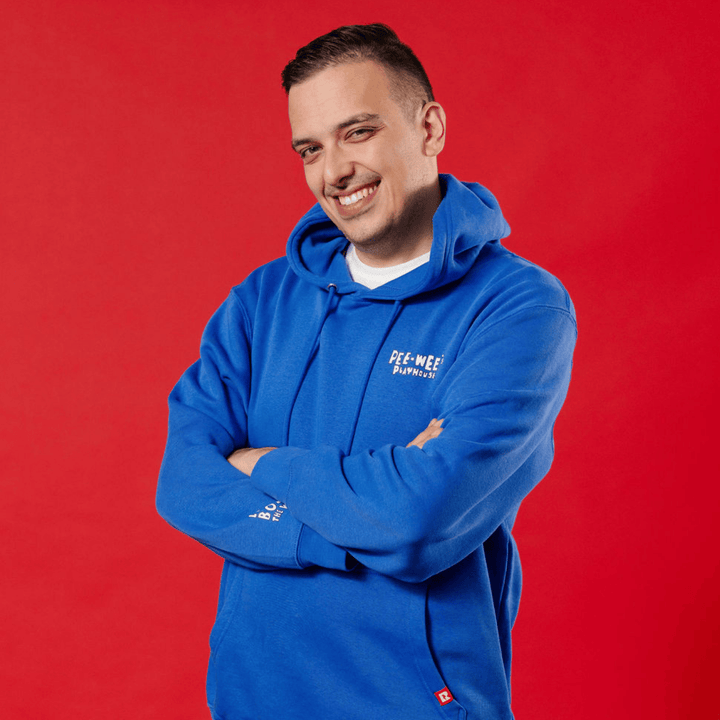 Pee-wee's Playhouse Scooter Hoodie - Royal