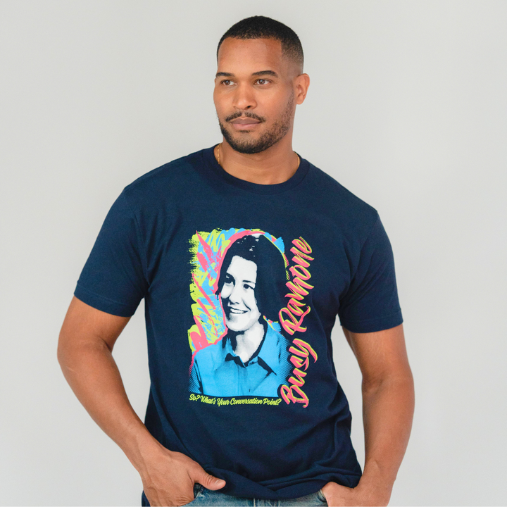 Ready or Not Busy Ramone T-Shirt - Navy