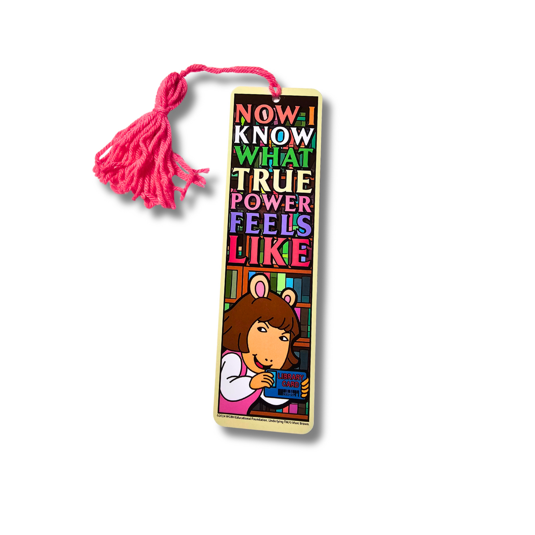 Arthur True Power Bookmark