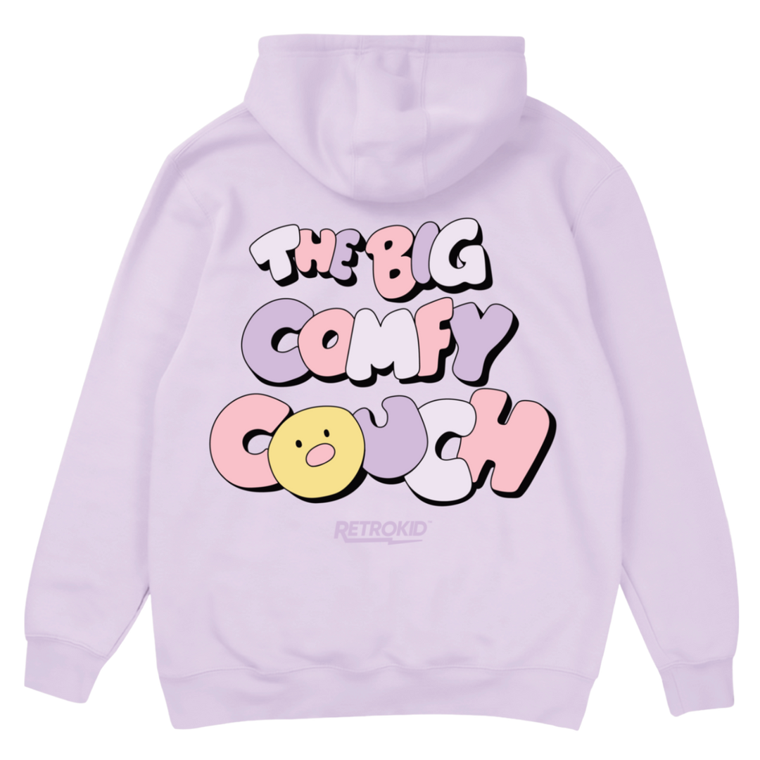Big Comfy Couch Sun & Moon Hoodie - Lilac