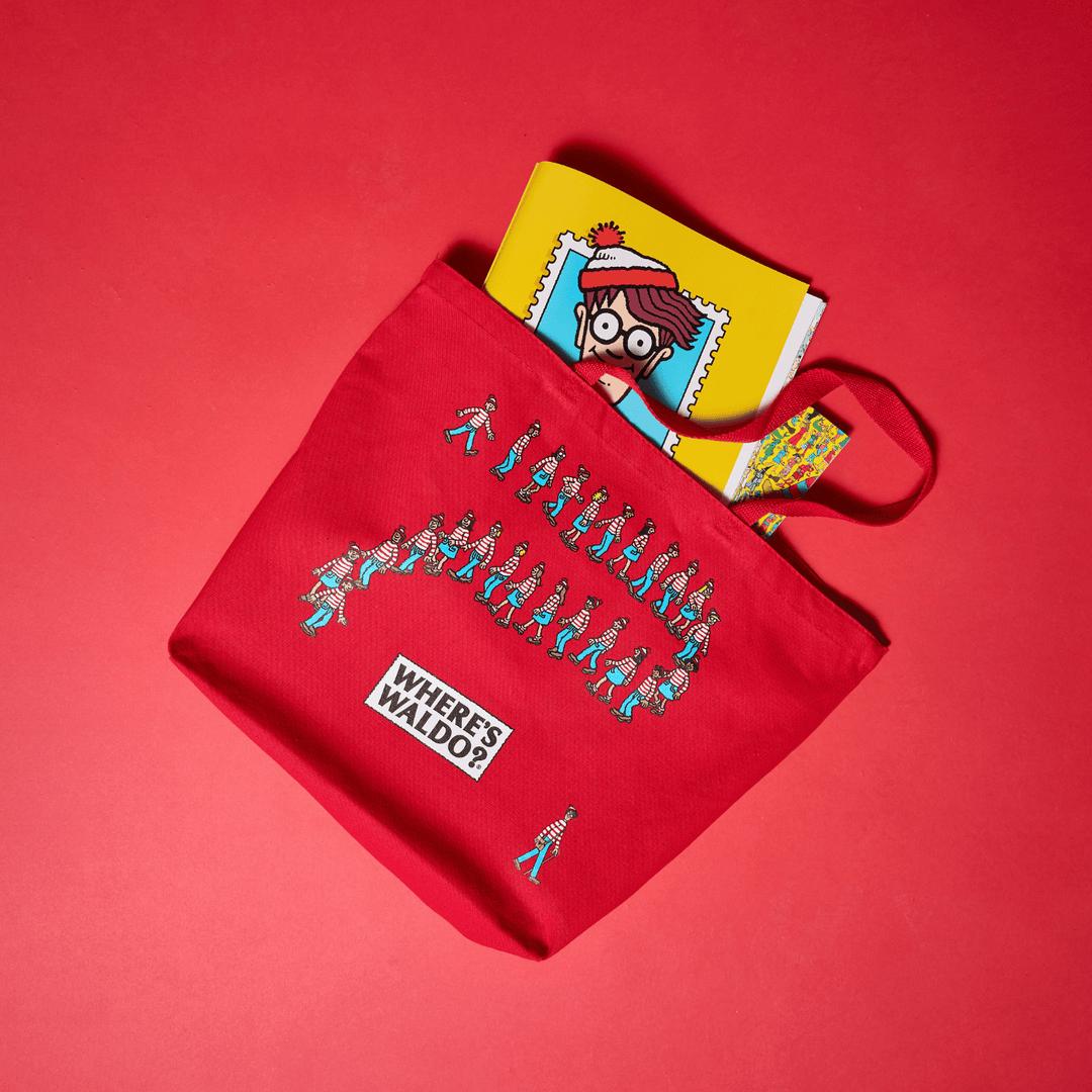 Where's Waldo Tote Bag - Red