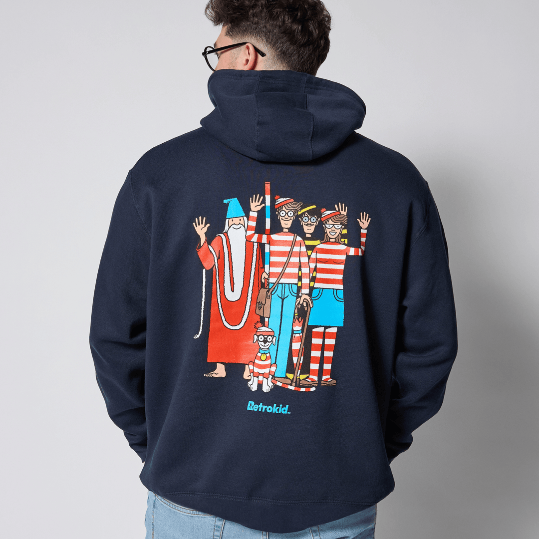 Where's Waldo Friends Hoodie - Navy