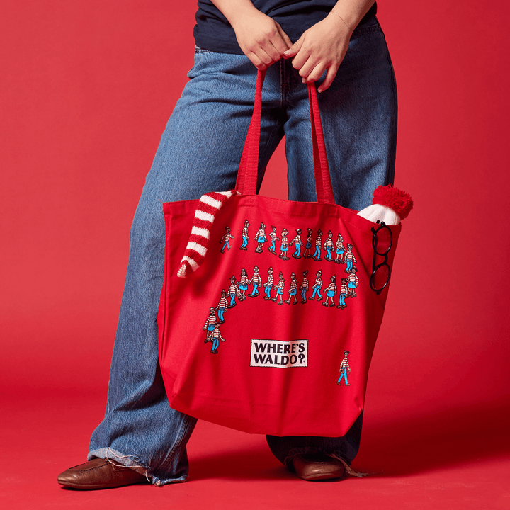 Where's Waldo Tote Bag - Red