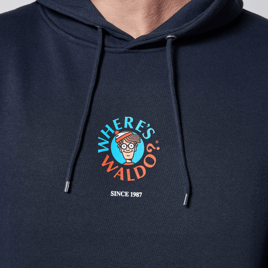 Where's Waldo Friends Hoodie - Navy