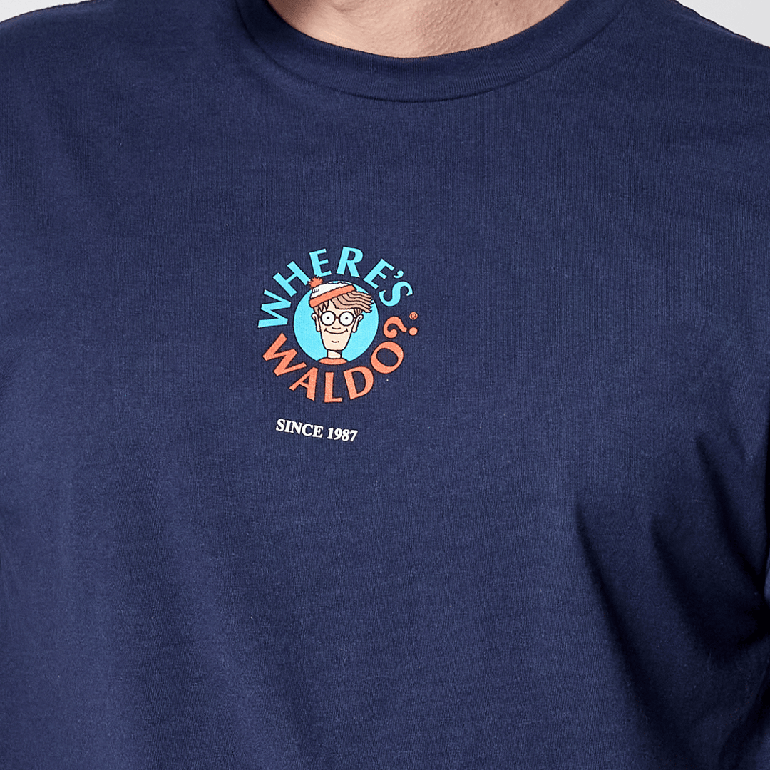 Where's Waldo Friends T-Shirt - Navy