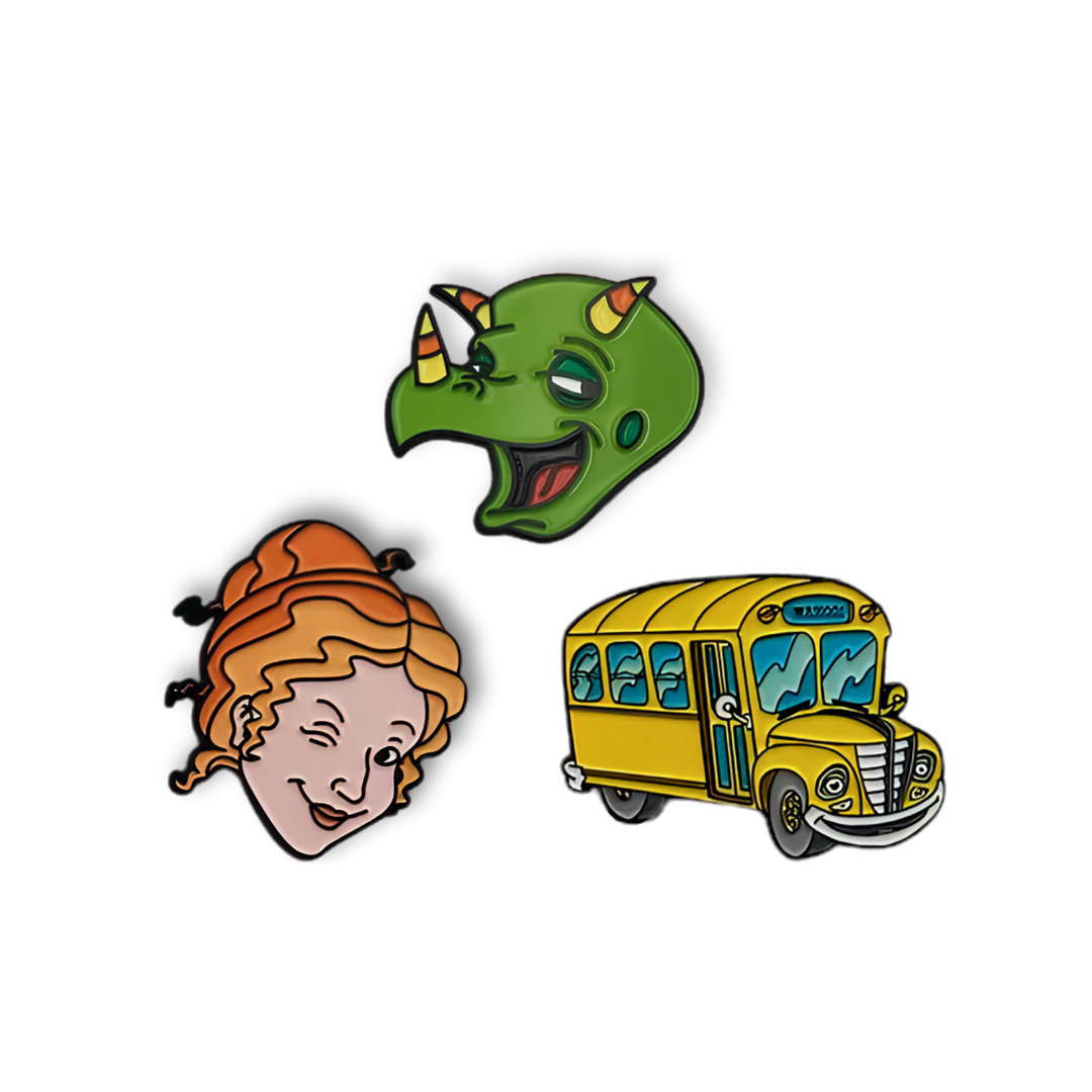 Magic School Bus Field Trip Pin Pack