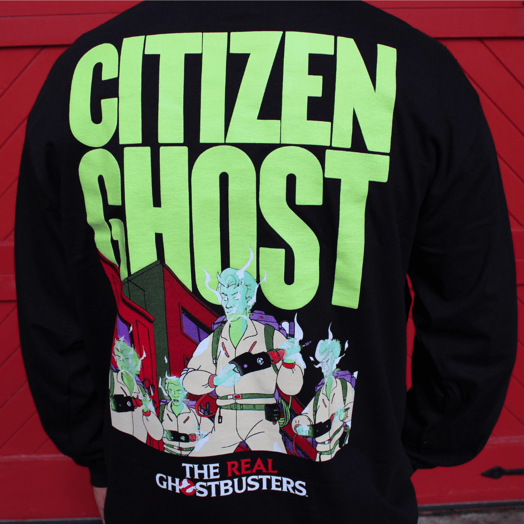 The Real Ghostbusters Spectral Glow Long Sleeve - Black