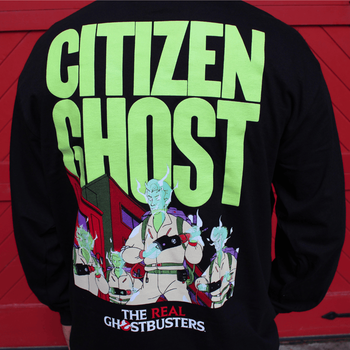 The Real Ghostbusters Spectral Glow Long Sleeve - Black