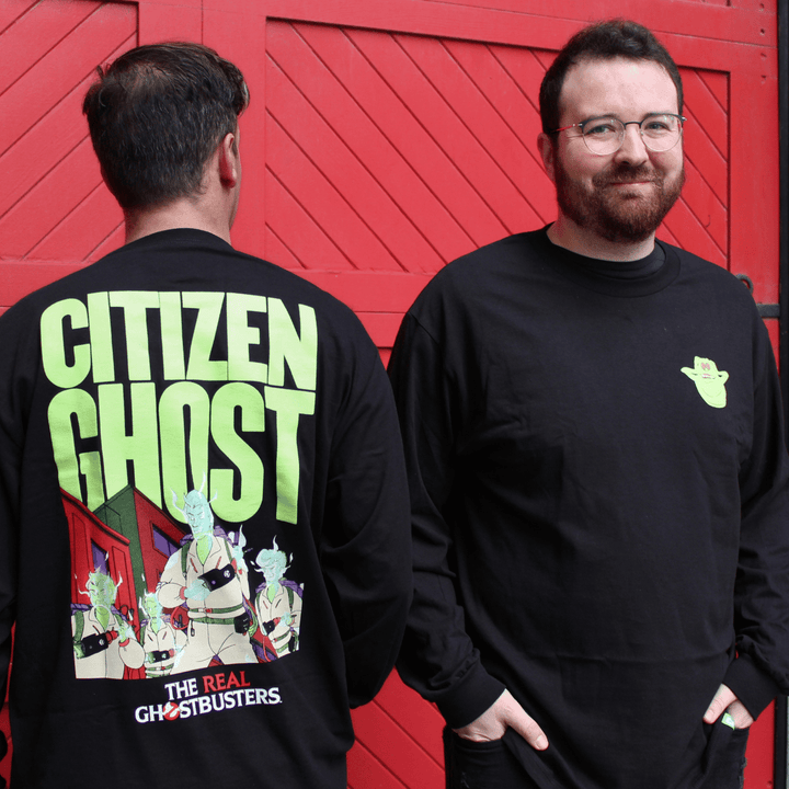 The Real Ghostbusters Spectral Glow Long Sleeve - Black