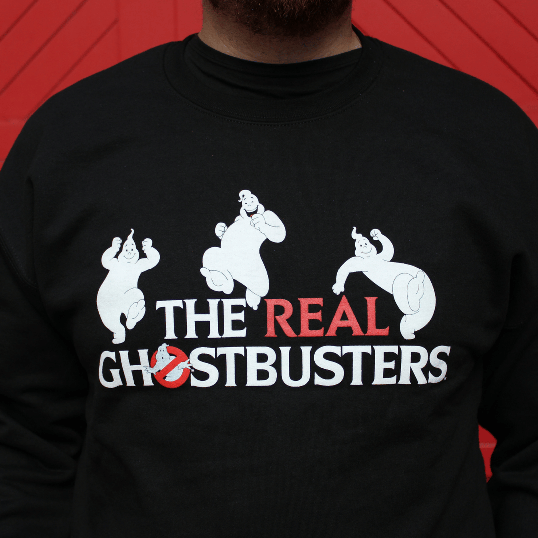 The Real Ghostbusters Glow Crewneck - Black