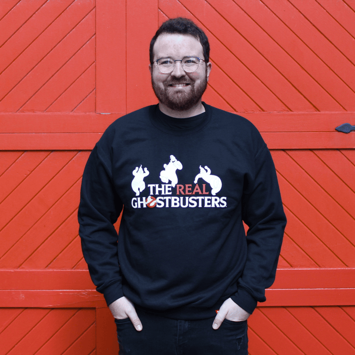 The Real Ghostbusters Glow Crewneck - Black
