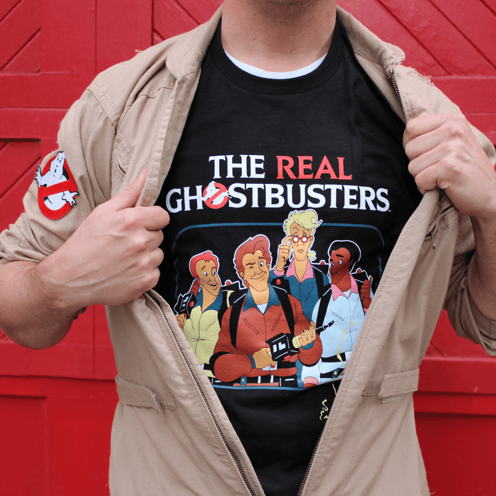 The Real Ghostbusters Investigators T-Shirt - Black