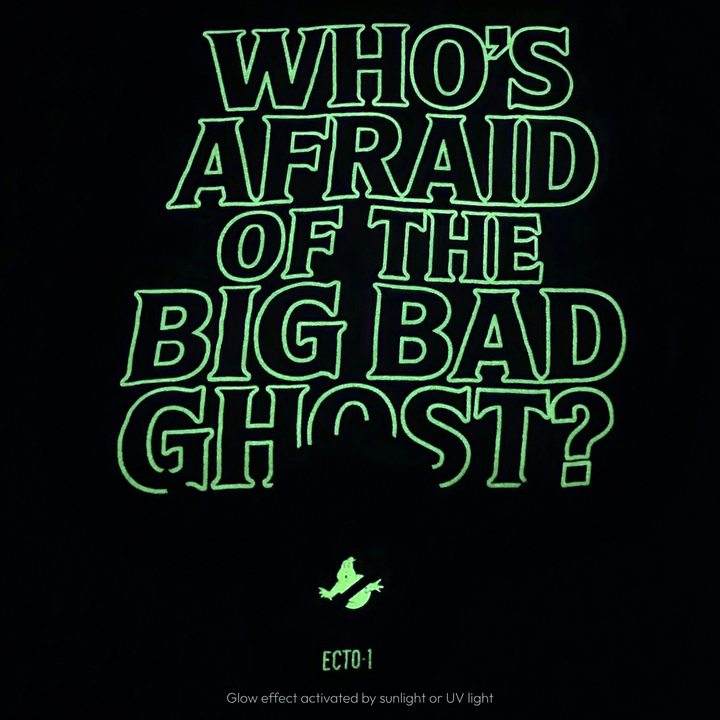 The Real Ghostbusters Ecto-1 Glow Hoodie - Black