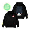 The Real Ghostbusters Ecto-1 Glow Hoodie - Black