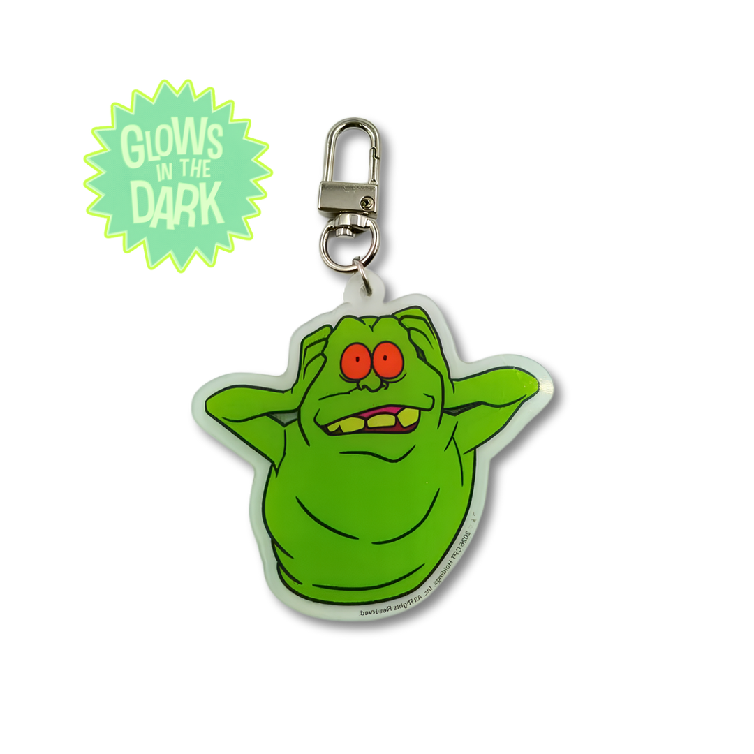 The Real Ghostbusters Slimer Glow Keychain