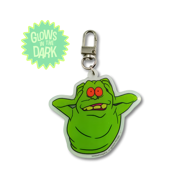 The Real Ghostbusters Slimer Glow Keychain