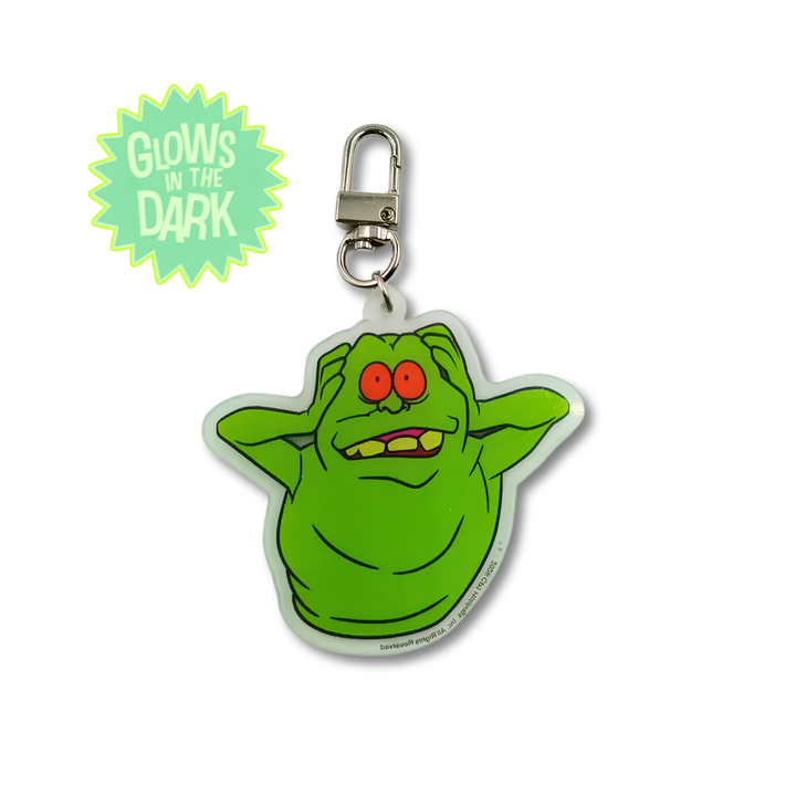 The Real Ghostbusters Slimer Glow Keychain