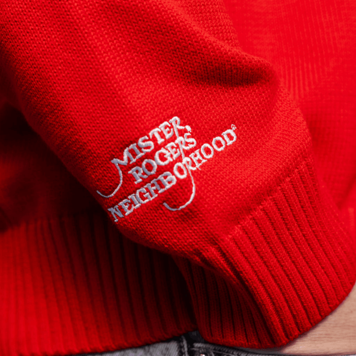 Mister Rogers' Neighborhood Classic Cardigan - Red