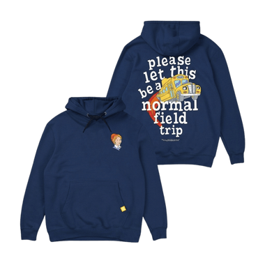 Magic School Bus Field Trip Hoodie - Navy