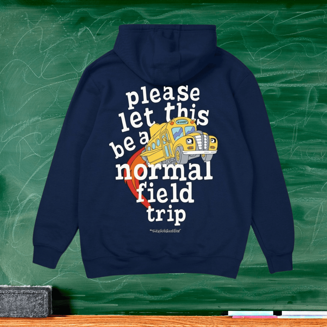 Magic School Bus Field Trip Hoodie - Navy