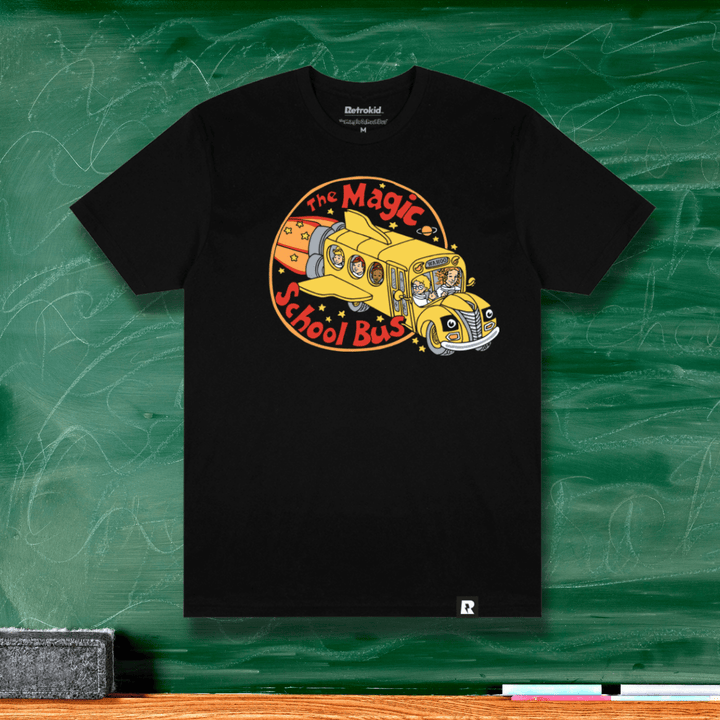 Magic School Bus Logo T-Shirt - Black