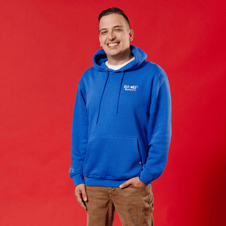 Pee-wee's Playhouse Scooter Hoodie - Royal