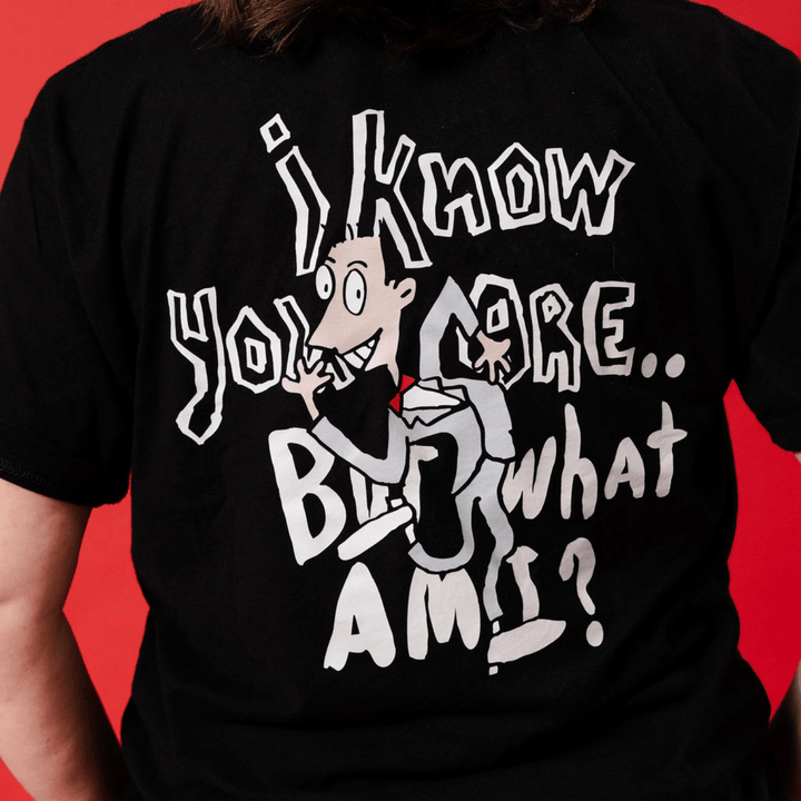 Pee-wee's Playhouse What Am I T-Shirt - Black
