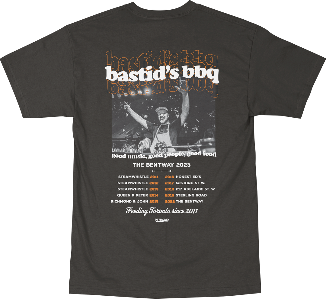 Skratch Bastid BBQ Tour T-shirt - Black