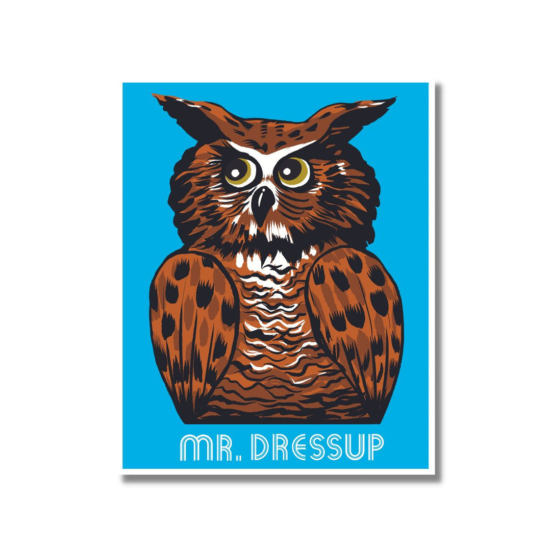 CBC x Mr. Dressup Limited Print - Wise Old Owl