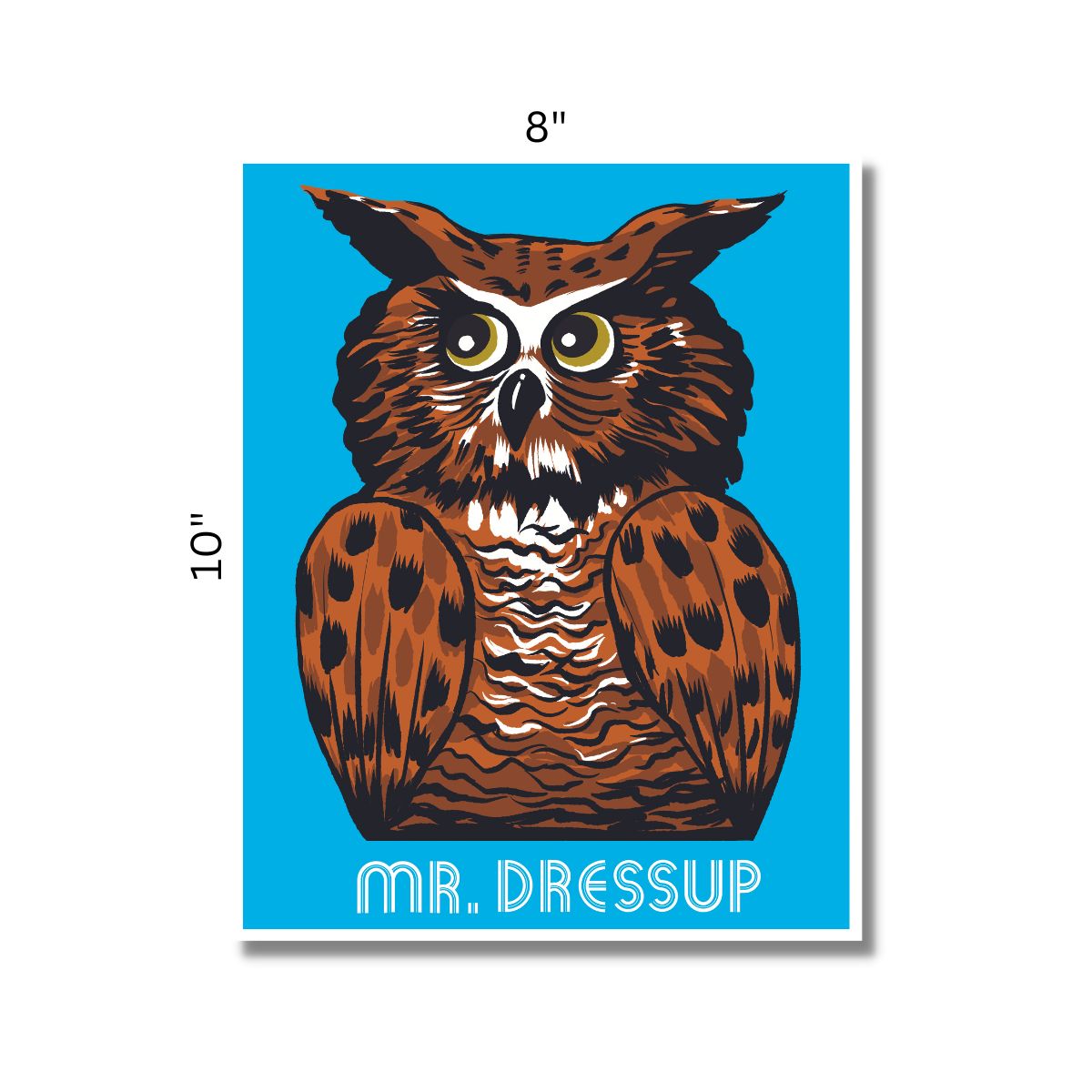 CBC x Mr. Dressup Limited Print - Wise Old Owl