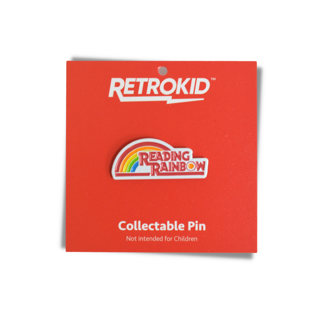 Reading Rainbow Collectable Pin - Classic
