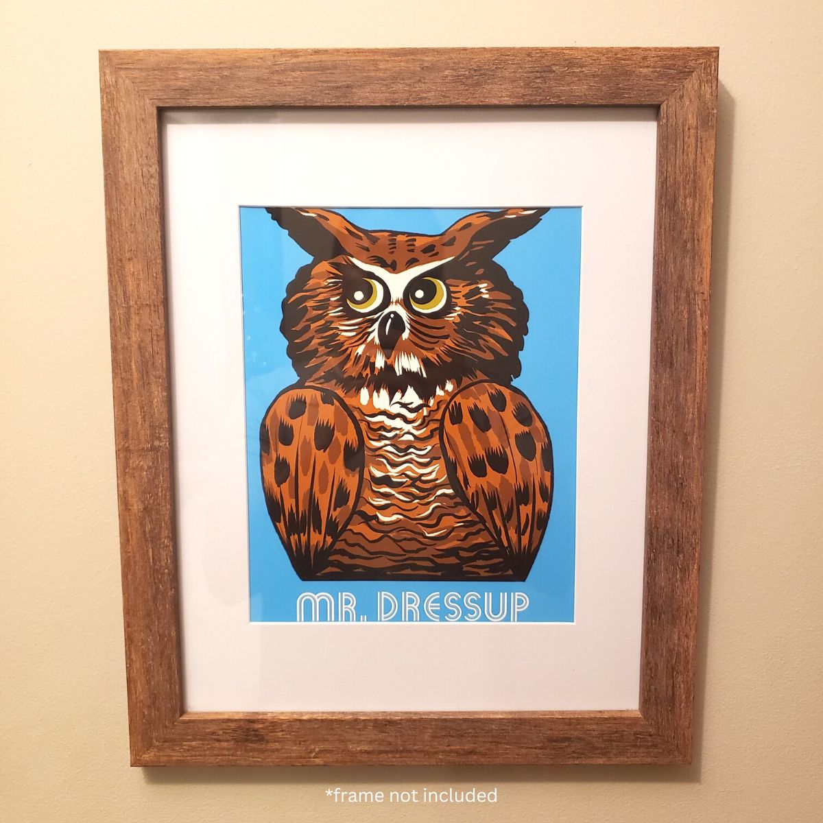 CBC x Mr. Dressup Limited Print - Wise Old Owl