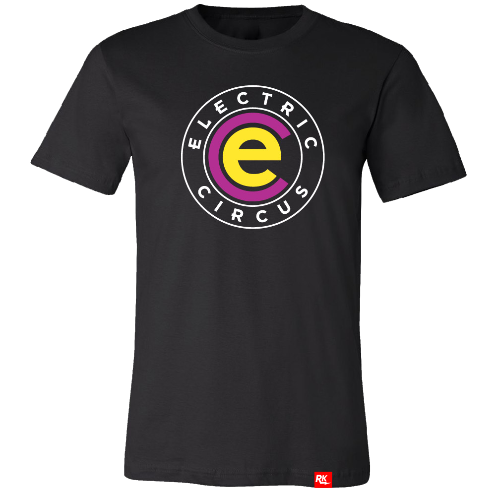 Retrontario Electric Circus T-Shirt - Black