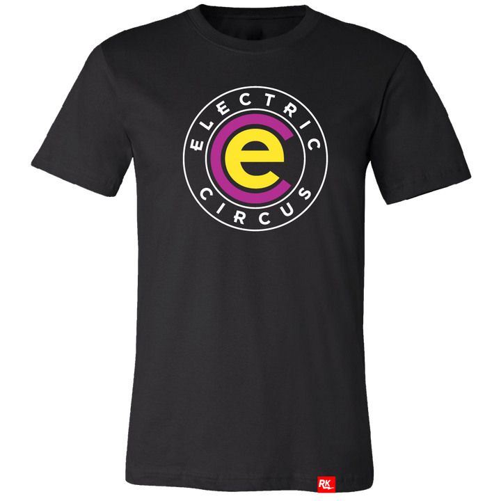 Retrontario Electric Circus T-Shirt - Black