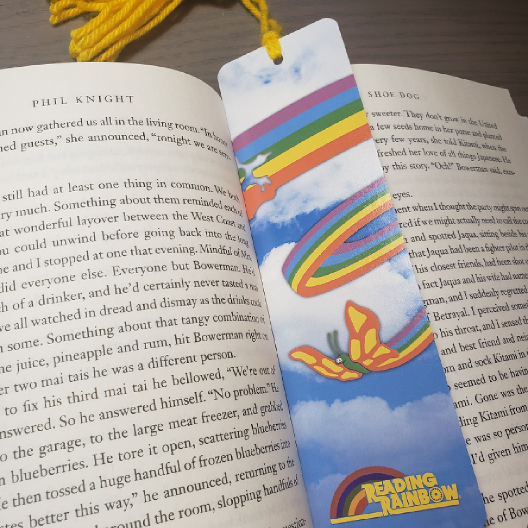 Reading Rainbow Bookmark