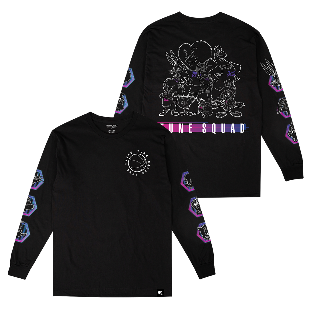 Tune squad long sleeve shirt deals