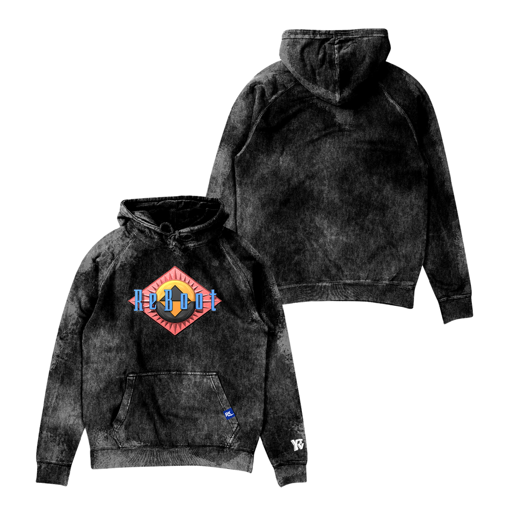 YTV Reboot Mainframe Hoodie - Vintage Black