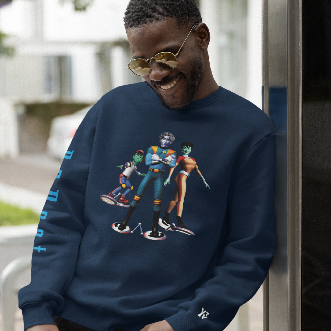 YTV Reboot Guardians Crewneck Navy